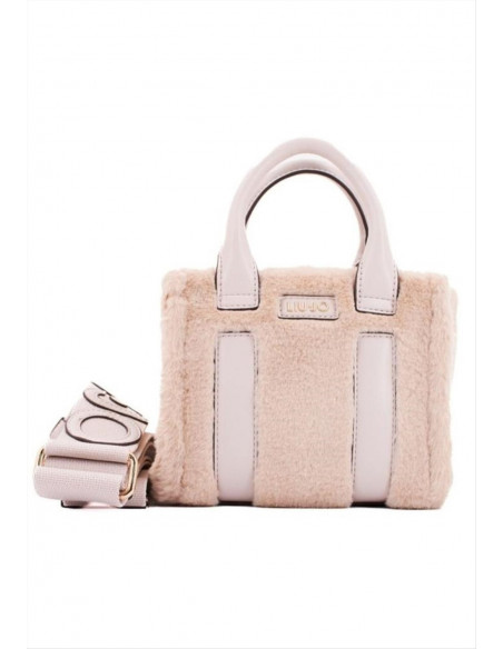 Mini bag borsa a mano con pelliccia Liu Jo