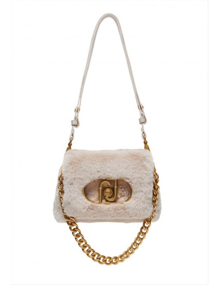 Borsa LaPuffy in pelliccia Liu Jo