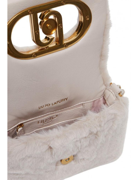 Borsa LaPuffy in pelliccia Liu Jo