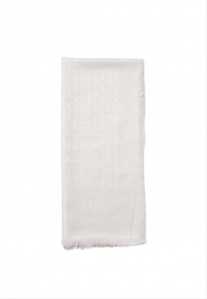 Stola jaquard logo lurex Liu Jo