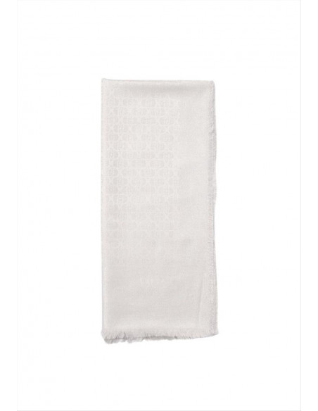 Stola jaquard logo lurex Liu Jo
