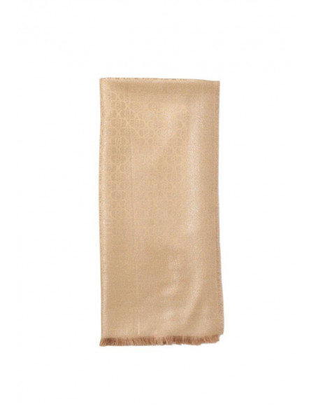 Stola jaquard logo lurex Liu Jo
