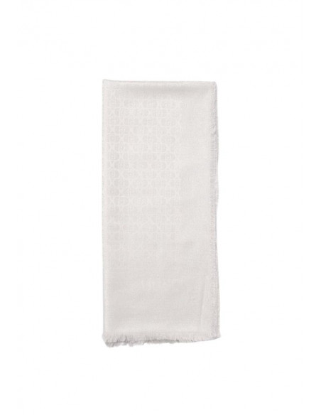 Stola jaquard logo lurex Liu Jo