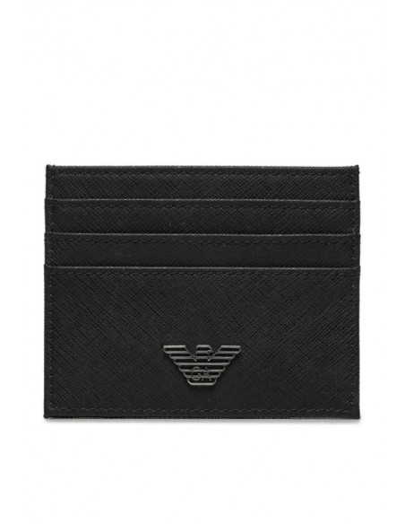 Set porta carte con portachiavi Emporio Armani