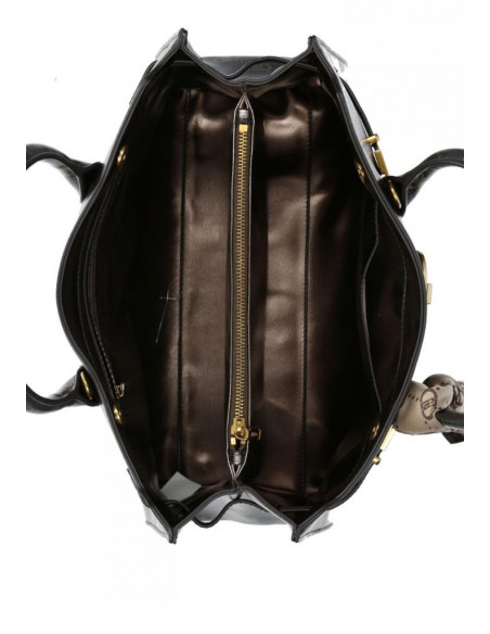Borsa a mano con logo e foulard Liu Jo