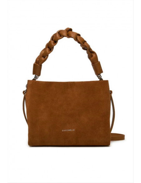 Borsa a mano mini in suede Coccinelle