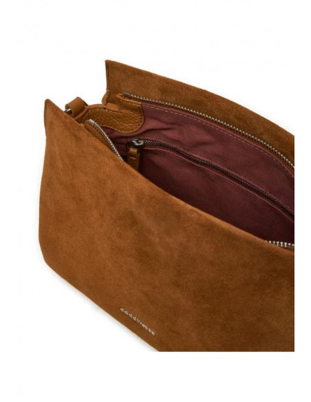 Borsa a mano mini in suede Coccinelle