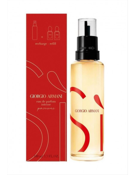 Armani Si Passione Intense Eau de Parfum Intense Ricaricabile 100 ml