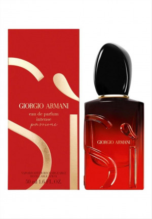 Armani Si Passione Intense Eau de Parfum Intense Ricaricabile 50 ml