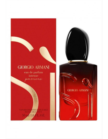 Armani Si Passione Intense Eau de Parfum Intense Ricaricabile 50 ml