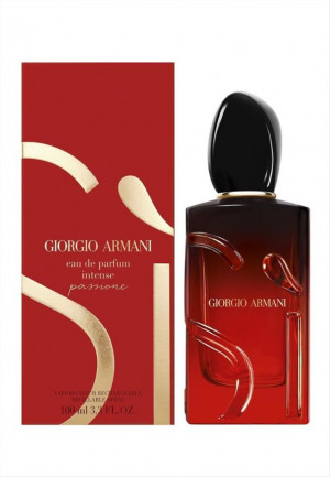 Armani Si Passione Intense Eau de Parfum Intense Ricaricabile 100 ml