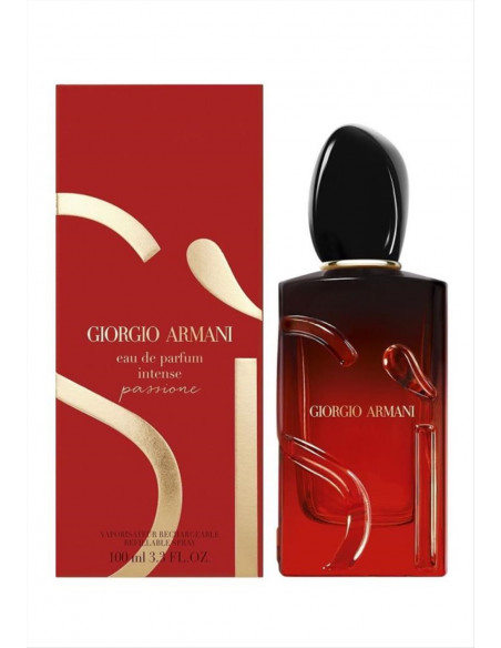 Armani Si Passione Intense Eau de Parfum Intense Ricaricabile 100 ml