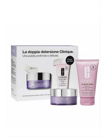 Set Doppia Detersione Take The Day Off™ Cleansing Balm e All About Cle