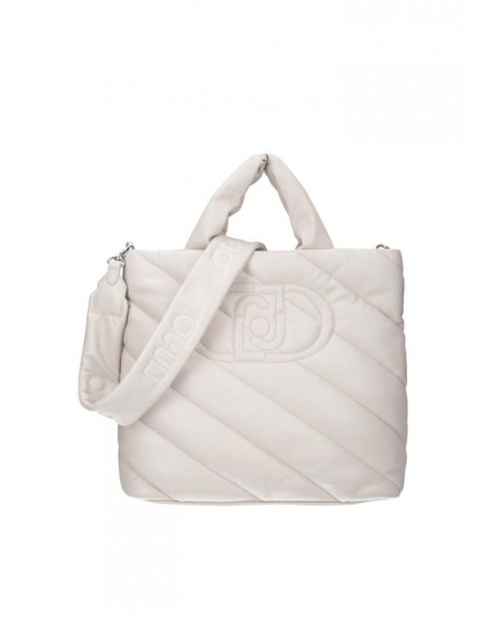 Shopping bag glossy matelassé Liu Jo