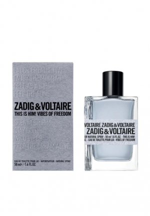 Zadig E Voltaire This Is Him! Vibes Of Freedom Eau De Toilette 50 Ml