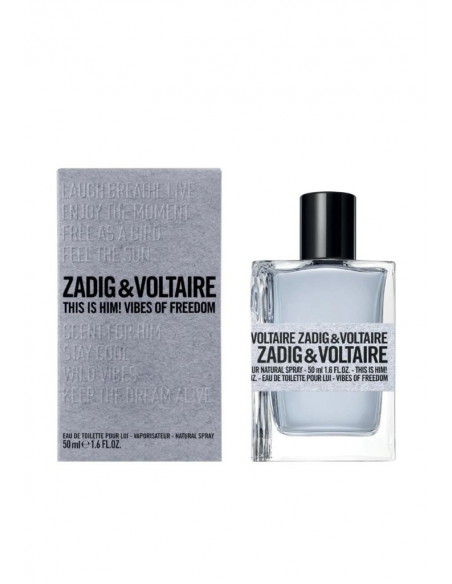 Zadig E Voltaire This Is Him! Vibes Of Freedom Eau De Toilette 50 Ml