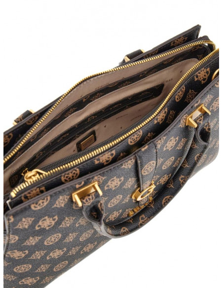 Borsa a mano con logo Guess