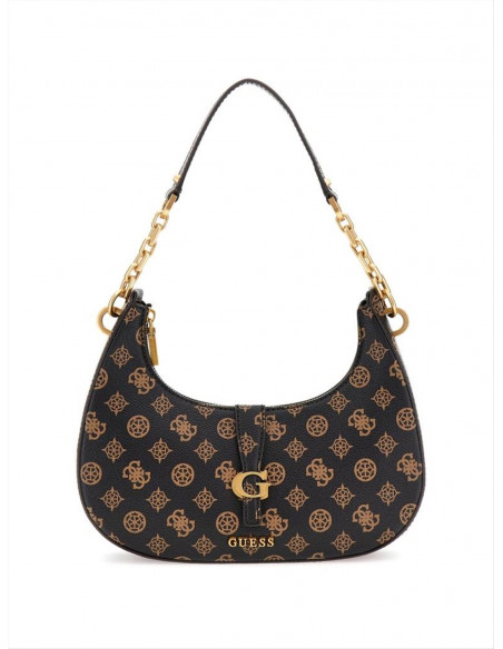 Borsa a spalla con logo Guess
