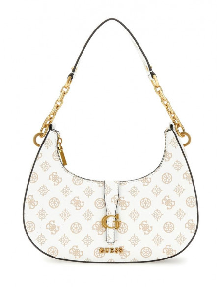 Borsa a spalla con logo Guess