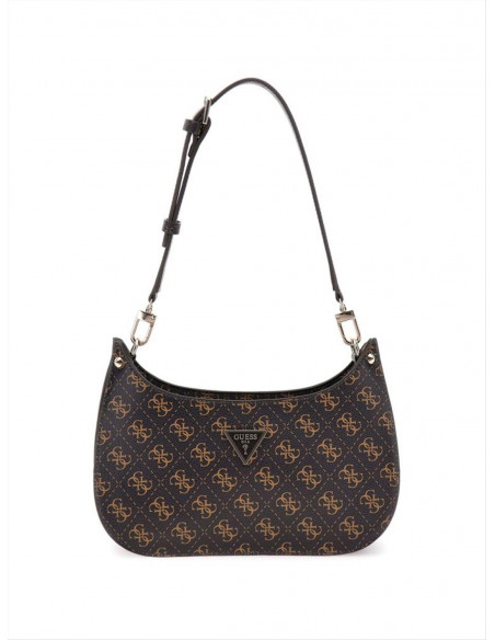 Borsa a spalla con logo Guess