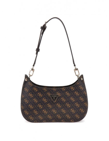 Borsa a spalla con logo Guess