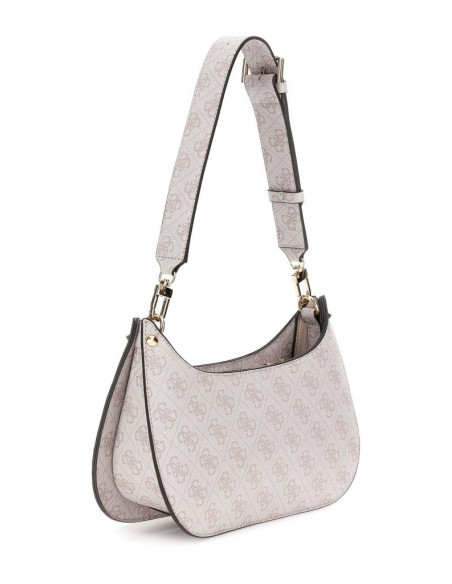 Borsa a spalla con logo Guess