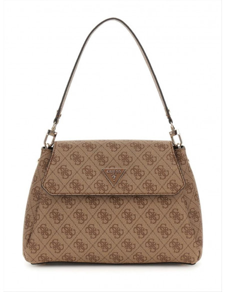Borsa a spalla con logo Guess