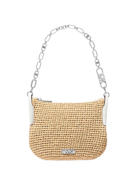 Borsa a spalla in paglia Michael Kors