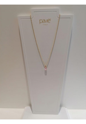 Collana sottile con pietra pendente Paviè CL.23.05D