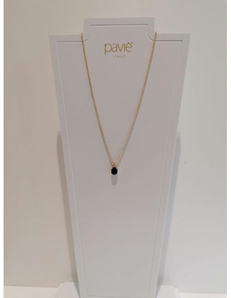 Collana sottile con pietra pendente Paviè CL.23.05D