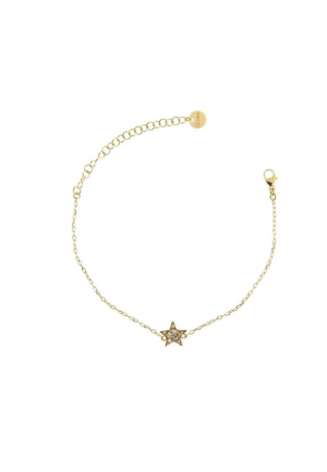 Bracciale Rue Des Mille con ciondolo e zirconi