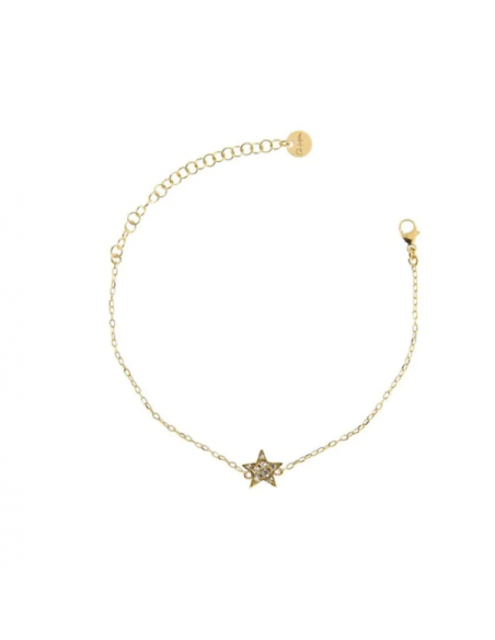 Bracciale Rue Des Mille con ciondolo e zirconi
