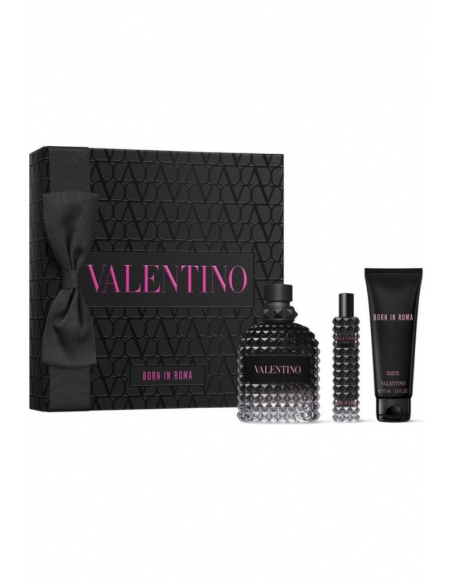 Valentino Born in Roma Him Cofanetto Edt 100ml Travel 15ml e Doccia