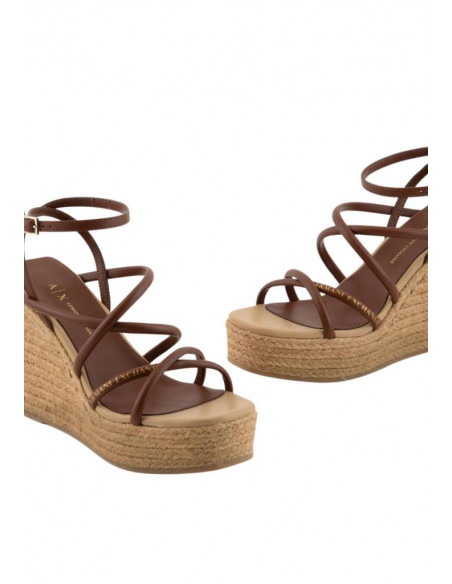 Espadrillas con tacco Armani Exchenge XDP053 XV841
