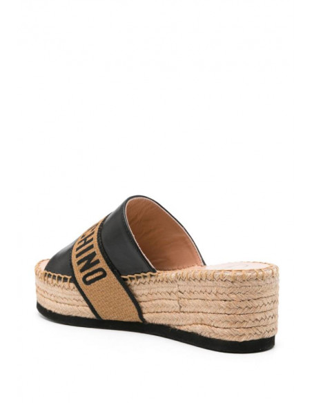 Espadrillas con zeppa Love Moschino JA28286I0IIA0