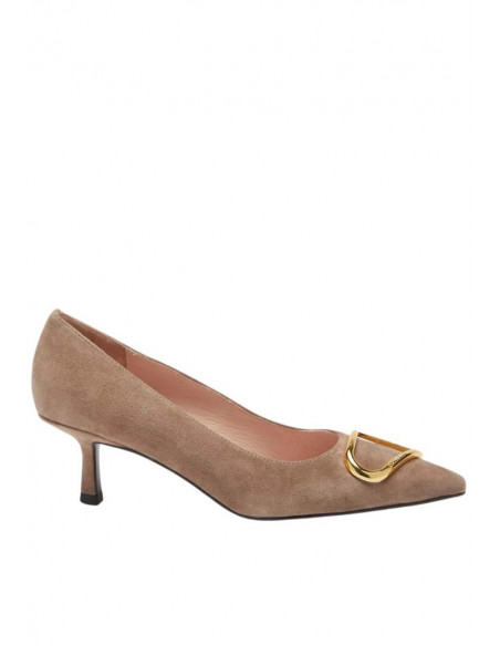 Decollete in suede Coccinelle