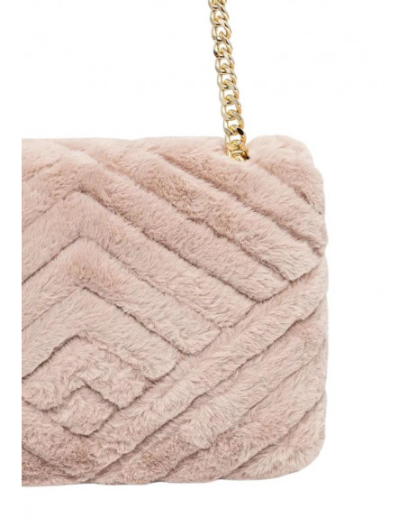 Borsa a spalla in eco-pelliccia Armani Exchange