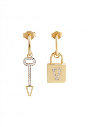 Orecchini Valentina Ferragni Studio Lock Silver DVF-OR-PE14