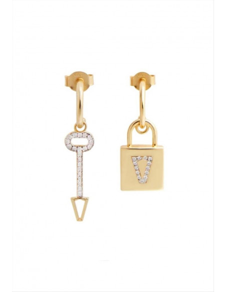Orecchini Valentina Ferragni Studio Lock Silver DVF-OR-PE14