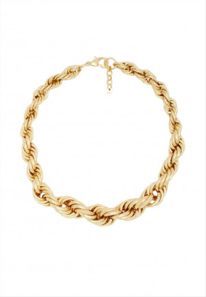 COLLANA MAGLIA INANELLATA ORO NALI'