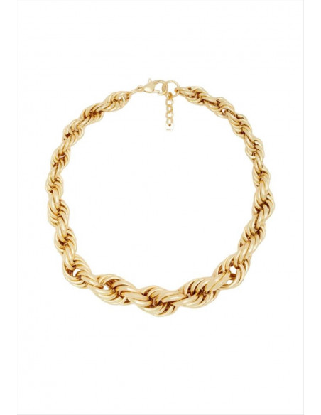 COLLANA MAGLIA INANELLATA ORO NALI'