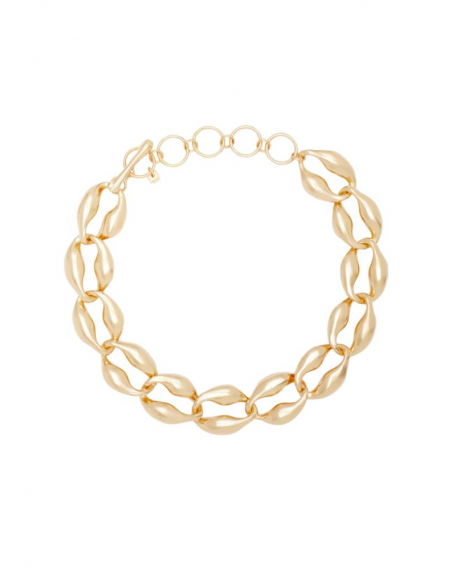 COLLANA MAGLIA SPESSA IRREGULAR ORO NALI'