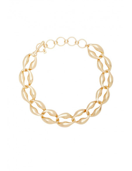 COLLANA MAGLIA SPESSA IRREGULAR ORO NALI'
