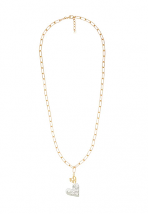 COLLANA CON CIONDOLO CUORE ORO NALI'
