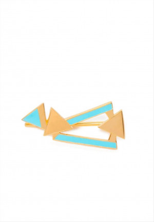 MONO ORECCHINO GAIA LIGHT BLUE  VALENTINA FERRAGNI