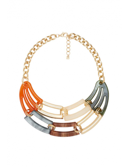 COLLANA ELY GIROCOLLO RESINA MIX NALI'
