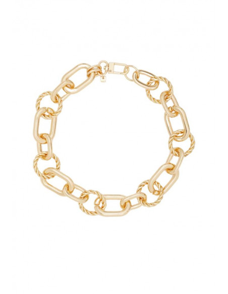 COLLANA MAGLIA INANELLATA ORO NALI'