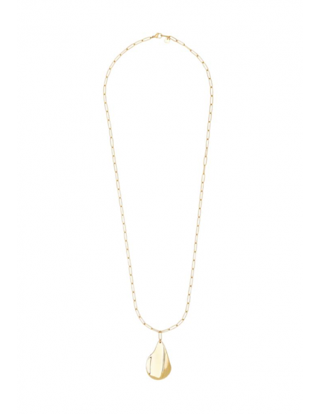 COLLANA LUNGA ACC.INOS ORO CON PENDENTE NALI'