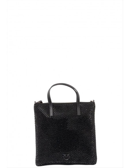 Borsa a mano con strass Pinko