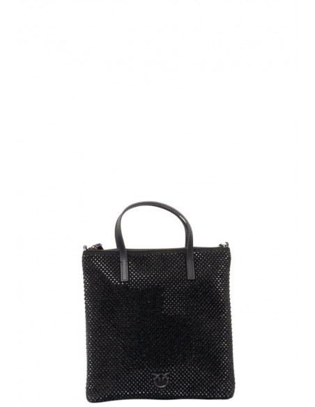 Borsa a mano con strass Pinko